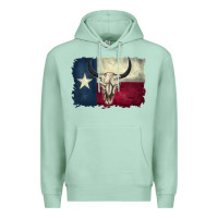 Seafoam texas flag Premium Hoodie - BarkalooDesign