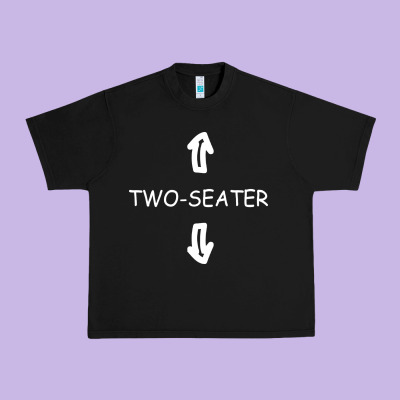 Two Seater Urban Heavy Tee Designed By Artisfamous