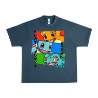 Midnight Navy kanto starters Urban Heavy Tee - artisFamous