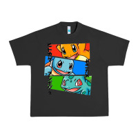 Pigment Black kanto starters Urban Heavy Tee - artisFamous