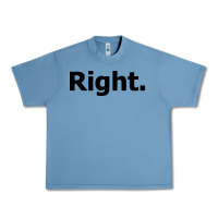 Pebble Blue right Urban Heavy Tee - artisFamous