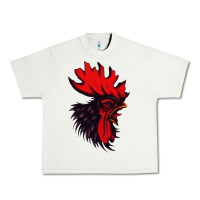 Pistachio rooster Urban Heavy Tee - artisFamous
