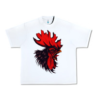 White rooster Urban Heavy Tee - artisFamous