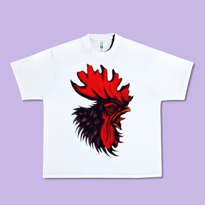 Rooster Urban Heavy Tee Designed By Artisfamous