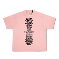 Salmon phonetic alphabet Urban Heavy Tee - artisFamous