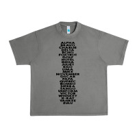 Tornado phonetic alphabet Urban Heavy Tee - artisFamous