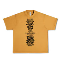 Peanut Butter phonetic alphabet Urban Heavy Tee - artisFamous