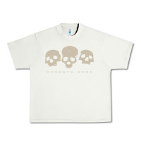 Pistachio memento mori three skulls Urban Heavy Tee - artisFamous