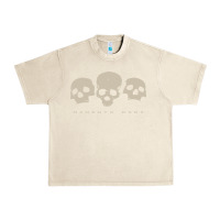 Sandshell memento mori three skulls Urban Heavy Tee - artisFamous