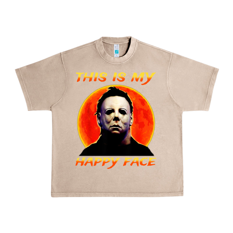 This Is My Happy Face Urban Heavy Tee by artisFamous | Teevron