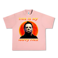 Salmon this is my happy face Urban Heavy Tee - artisFamous