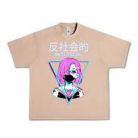 Burro antisocial wave anime Urban Heavy Tee - artisFamous