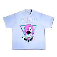 Grape Ice antisocial wave anime Urban Heavy Tee - artisFamous
