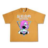 Peanut Butter antisocial wave anime Urban Heavy Tee - artisFamous