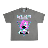 Tornado antisocial wave anime Urban Heavy Tee - artisFamous