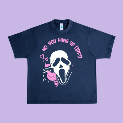 Scream Ghost Urban Heavy Tee Designed By Artisfamous