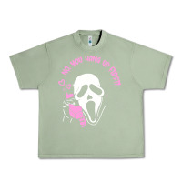 Oil Green scream ghost Urban Heavy Tee - artisFamous