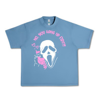 Pebble Blue scream ghost Urban Heavy Tee - artisFamous