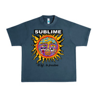 Midnight Navy sunflower sublime 40oz to freedom Urban Heavy Tee - artisFamous