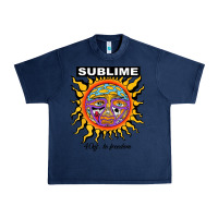 Navy sunflower sublime 40oz to freedom Urban Heavy Tee - artisFamous