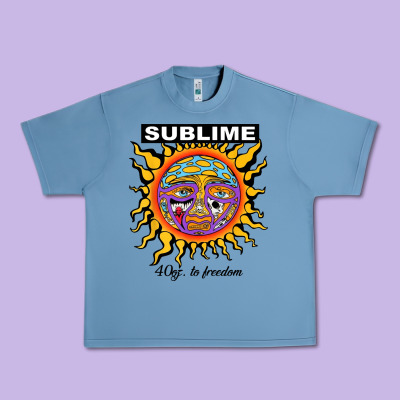 Sunflower Sublime 40oz To Freedom Urban Heavy Tee Designed By Artisfamous