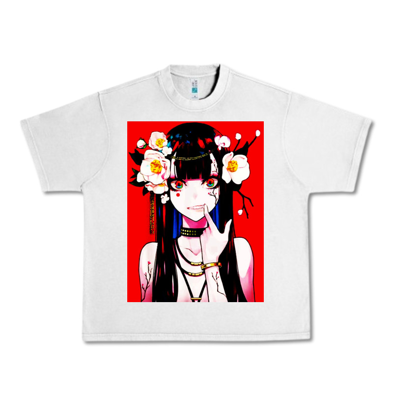 Anime Girl Japanese Urban Heavy Tee by artisFamous | Teevron