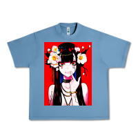 Pebble Blue anime girl japanese Urban Heavy Tee - artisFamous