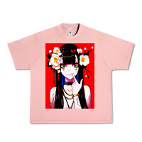 Salmon anime girl japanese Urban Heavy Tee - artisFamous