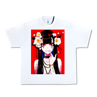 White anime girl japanese Urban Heavy Tee - artisFamous