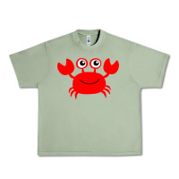Oil Green Red Crab Urban Heavy Tee - artisFamous