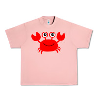Salmon Red Crab Urban Heavy Tee - artisFamous