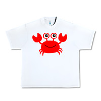 White Red Crab Urban Heavy Tee - artisFamous
