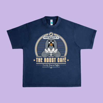 The Roost Animal Cafe Urban Heavy Tee Designed By Artisfamous