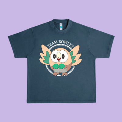 Team Rowlet Classic Urban Heavy Tee Designed By Artisfamous
