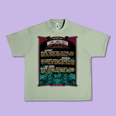 Face Mask Mansfield Ohio Inkcarceration Lineup Urban Heavy Tee Designed By Artisfamous