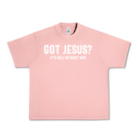 Salmon Got Jesus It's Hell Without Him - Christian Urban Heavy Tee - artisFamous