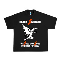Black black rock and roll Urban Heavy Tee - artisFamous