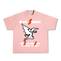 Salmon black rock and roll Urban Heavy Tee - artisFamous