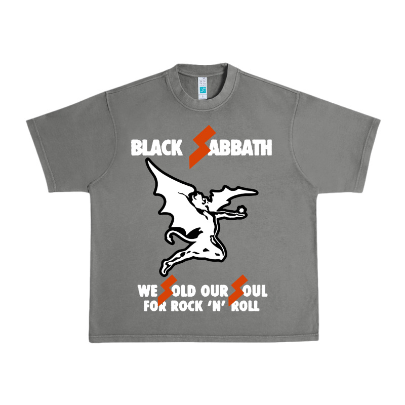 Black Rock And Roll Urban Heavy Tee by artisFamous | Teevron