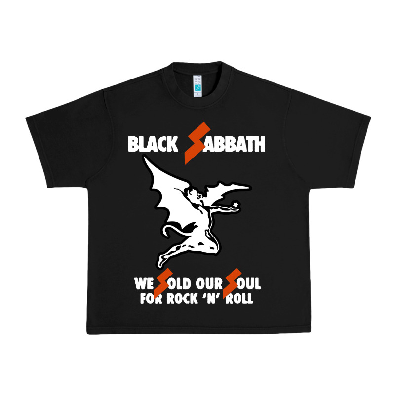 Black Rock And Roll Urban Heavy Tee by artisFamous | Teevron