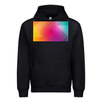Black multicolor abstract lines Urban Hoodie - chombo