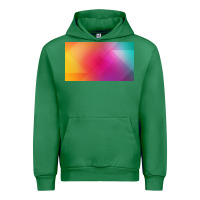Emerald multicolor abstract lines Urban Hoodie - chombo