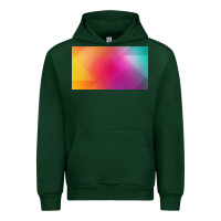Foreset Green multicolor abstract lines Urban Hoodie - chombo
