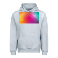 Heather Grey multicolor abstract lines Urban Hoodie - chombo