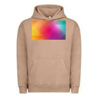 Pigment Burro multicolor abstract lines Urban Hoodie - chombo