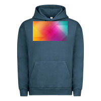 Pigment Midnight Navy multicolor abstract lines Urban Hoodie - chombo