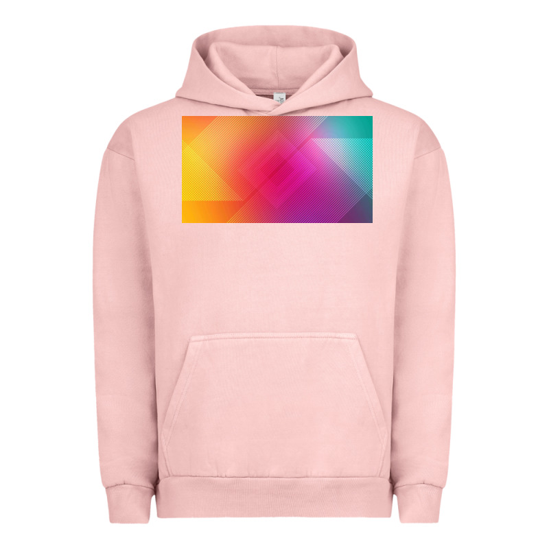 Multicolor Abstract Lines Urban Hoodie by chombo | Teevron