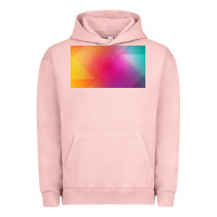 Pigment Salmon multicolor abstract lines Urban Hoodie - chombo