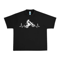 Black dirt bike Urban Heavy Tee - artisFamous