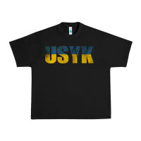 Black USYK Urban Heavy Tee - artisFamous